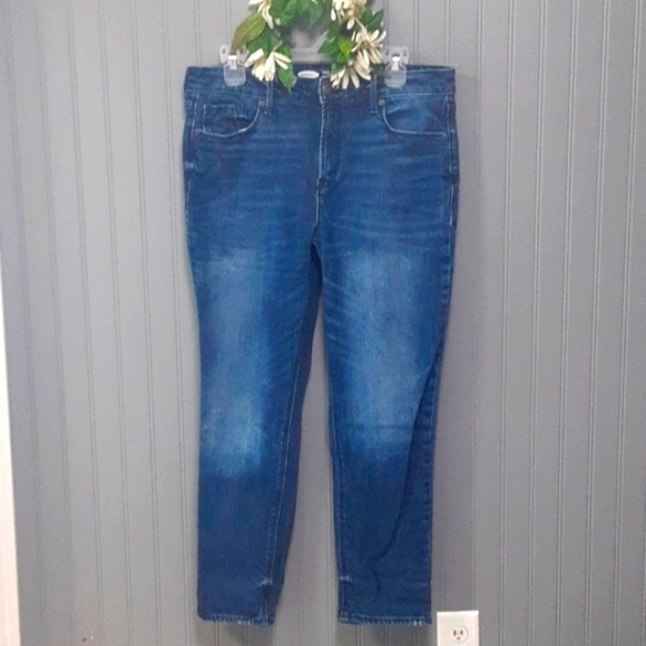 Old Navy Power Straight High Rise Jeans - Picture 2 of 11